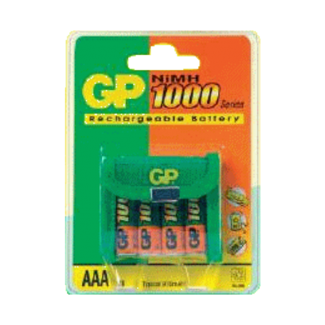 GP 95AAAHCPH-UC4 Set van 4 stuks 950mAh NiMH AAA-batterijen