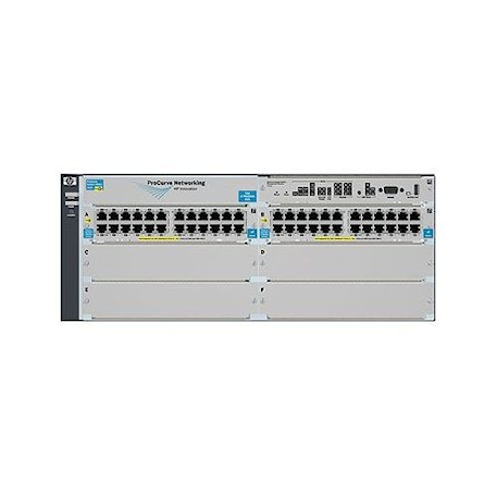 HP J8699A ProCurve Switch 5406zl-48G (48x Gig-T PoE aansluiting, Managment Module, 2x PSU)
