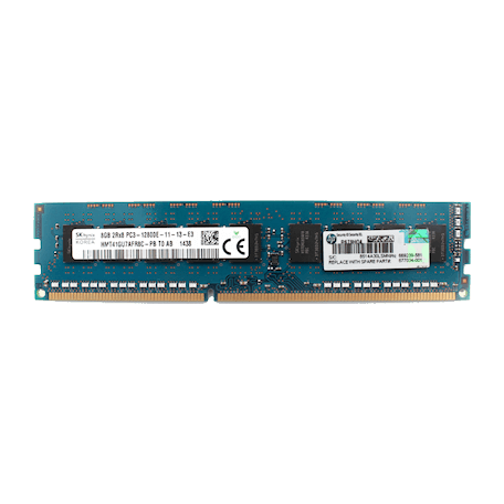 HP 677034-001 8GB PC3-12800E CL11 2Rx8 ECC DDR3-1600 DIMM