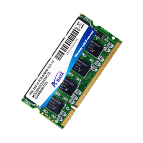 Adata/Vdata HYPGC290800Z 256MB 200-pins SO-DIMM (DDR400, PC-3200, CL2.5)