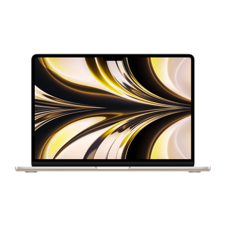 Apple MacBook Air 2022 M2 8/10-core, 8GB/512GB SSD, 13 inch 2560x1664, macOS Monterey (Sterrenlicht)