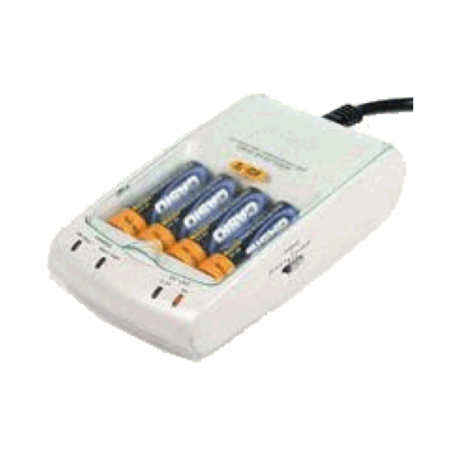 Casio BC-3HA AC-Adapter/Oplader Ni-MH + 4x AA-batterij 1600mAh