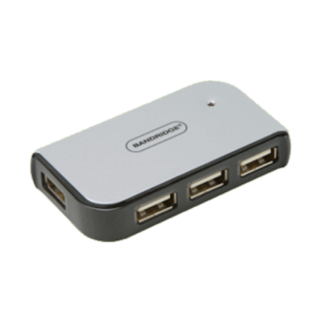 Bandridge BCP4104EC 4-poorts USB 2.0 HUB inclusief voeding
