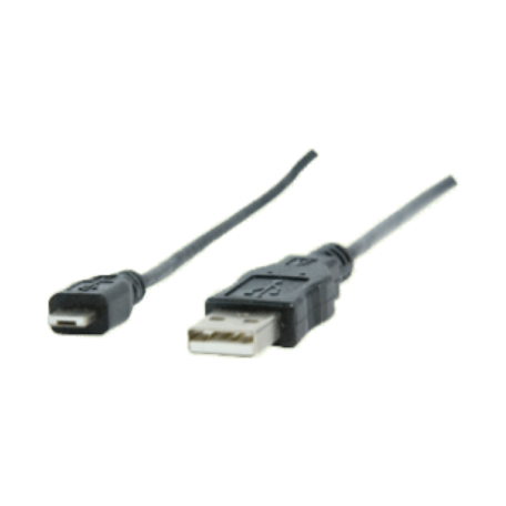 AWM CABLE-166-1.8 USB2.0 A male naar micro-USB A male (1.8M)
