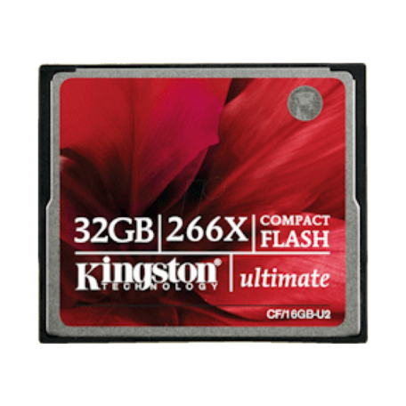 Kingston CF/32GB-U2 32GB Ultimate CompactFlash 266x + Recoverysoftware