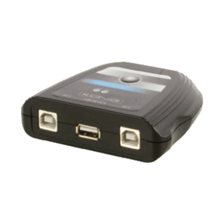 König CMP-USBSW2 USB-Switchbox: deel USB-apparatuur met 2 PC's