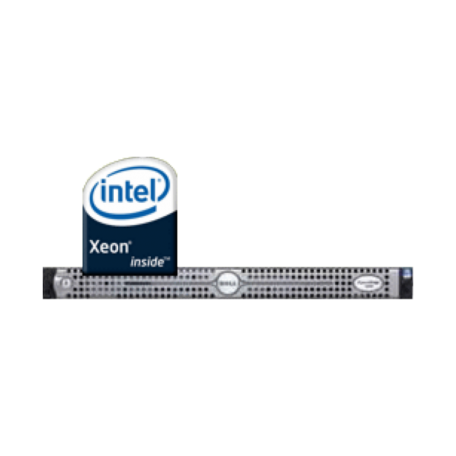 Dell Poweredge R300 1U 4-Core Xeon X3323/4GB/2x 72GB 15K/SAS6iR/DRAC5