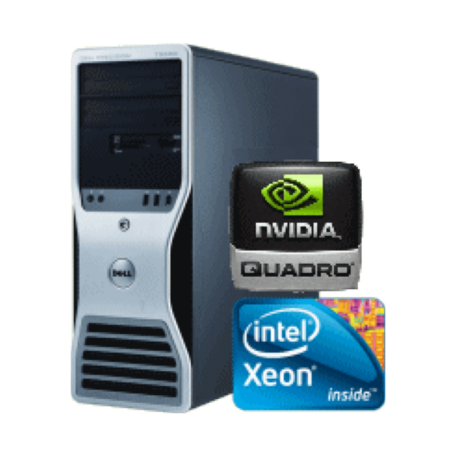 Dell Precision T5500 Xeon Six-Core 2.4GHz 12GB/320GB DVDRW/Quadro600/7P