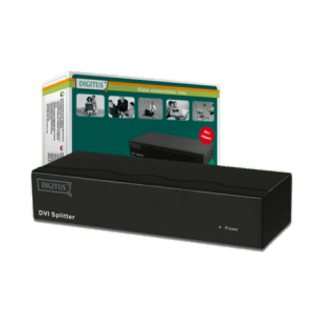 Digitus DS-41200 2-poorts DVI-D/DVI-I Video-splitter (165MHz, UXGA)