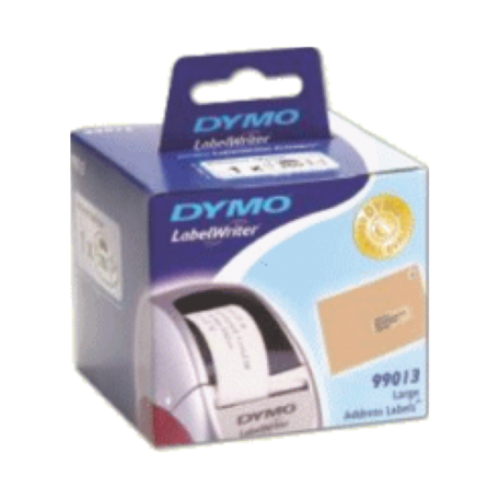 Dymo 99013 Adresetiket (36x89mm, 260 etiketten transparant)