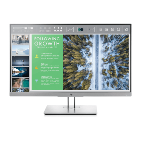 HP EliteDisplay E243 24 inch LED Backlit IPS monitor (1920x1080 16:9, DisplayPort+HDMI+VGA) (B-keus)