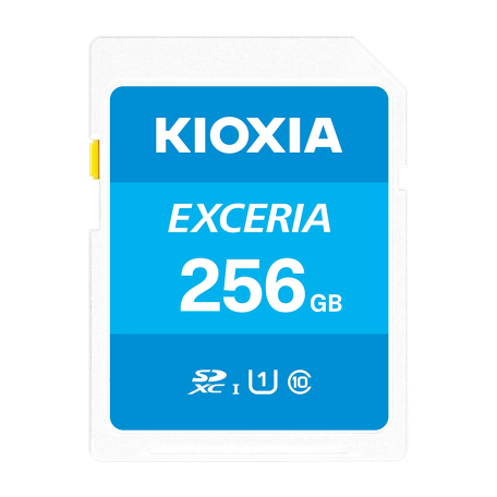 KIOXIA LNEX1L256GG4 EXCERIA 256GB SDXC UHS-I 100MB/s flashgeheugenkaart
