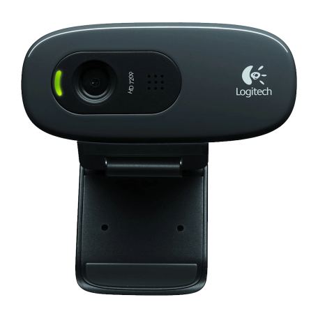 Logitech C270 USB HD-webcam (1280x720 HD, microfoon)