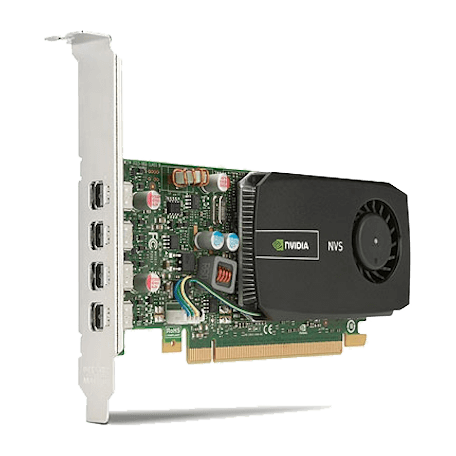 Nvidia NVS 510 PCI-Express 3.0 x16 Full-height Quad-Head (2GB DDR3, 4x Mini DisplayPort)