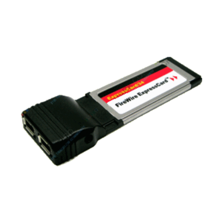 OEM EC2X1394 ExpressCard/34 naar Firewire IEEE 1394 (2-poorts)