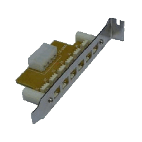 Sunbeam PCC-3P Slotbracket met 6x externe 3,5
