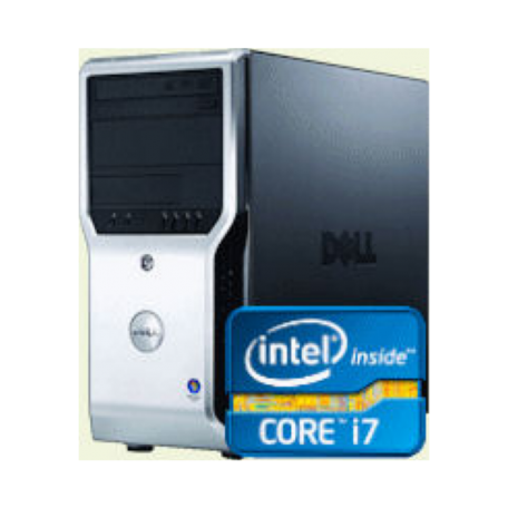 Dell Precision T1500 Core-i5 2.66GHz 4GB/250GB/DVDRW Gbit/FX 580/W7P