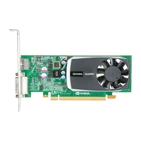 Nvidia Quadro 600 PCI-Express 2.0 x16 (1GB DDR3, DVI-I + DisplayPort, Full-Height model)