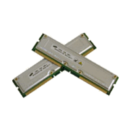 Samsung 2* MR18R0828BN1-CK8 256MB (2x 128MB) Rambus DRAM RIMMs (800-45, ECC)