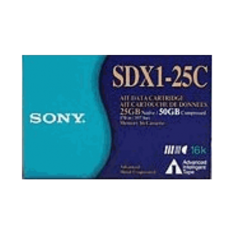 Sony SDX1-25C AIT Data Cartridge 25-65GB (170 m/557 feet)