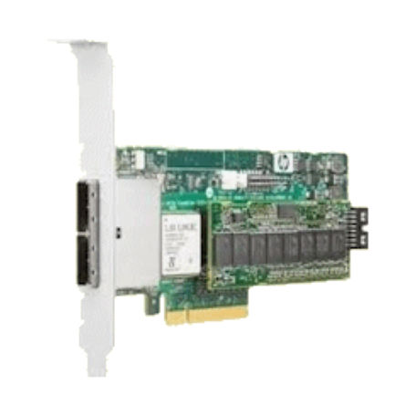 HP Smart Array E500 8-kanaals PCI-e x8 External SAS RAID+256MB cache