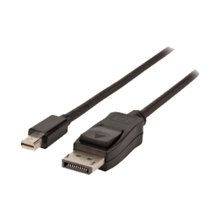 Valueline VLCP37400B20 DisplayPort naar Mini DisplayPort kabel (2M Zwart)