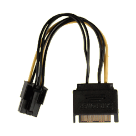 Valueline VLCP74200V015 SATA 15-pins -> PCI-Express 6-pins verloop (15cm)